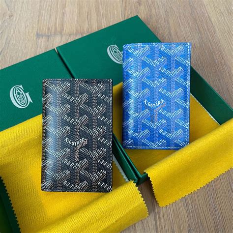 goyard mens wallet cost|goyard card holder price 2023.